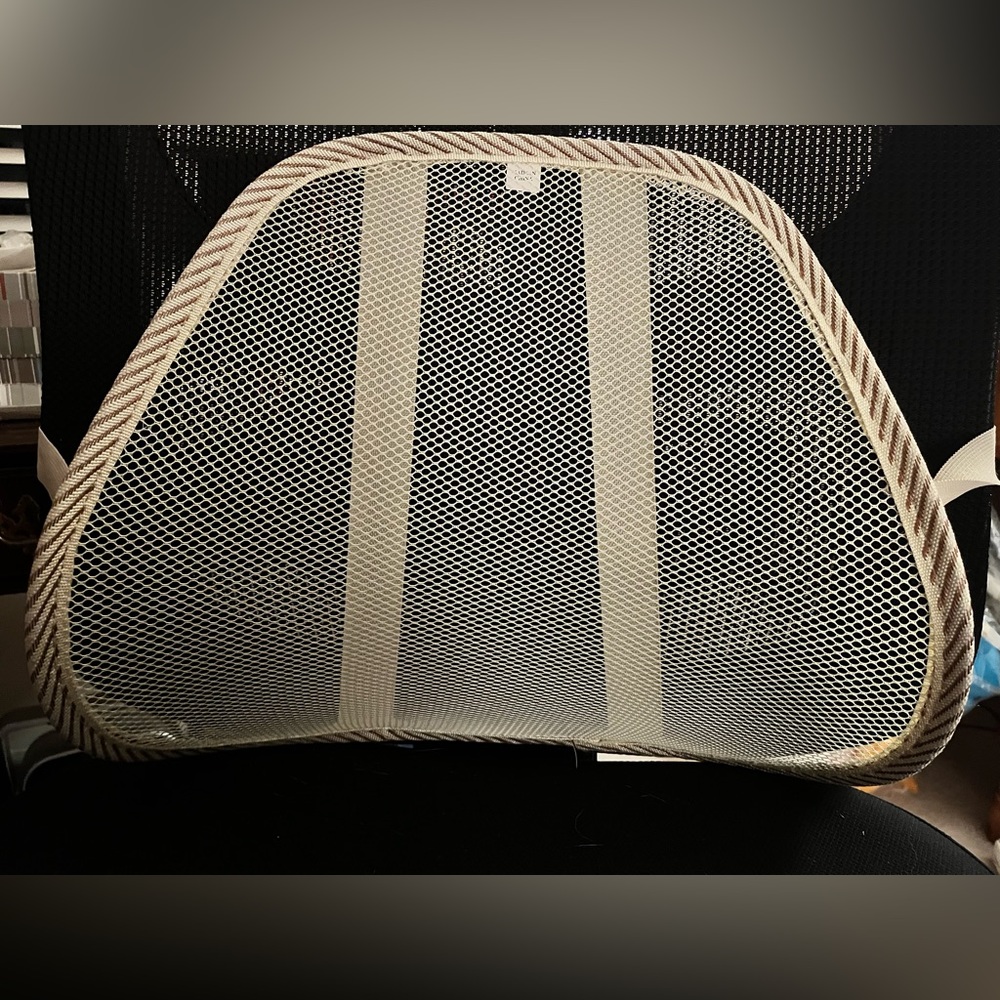 Lumbar Support for Car or office in Tan.